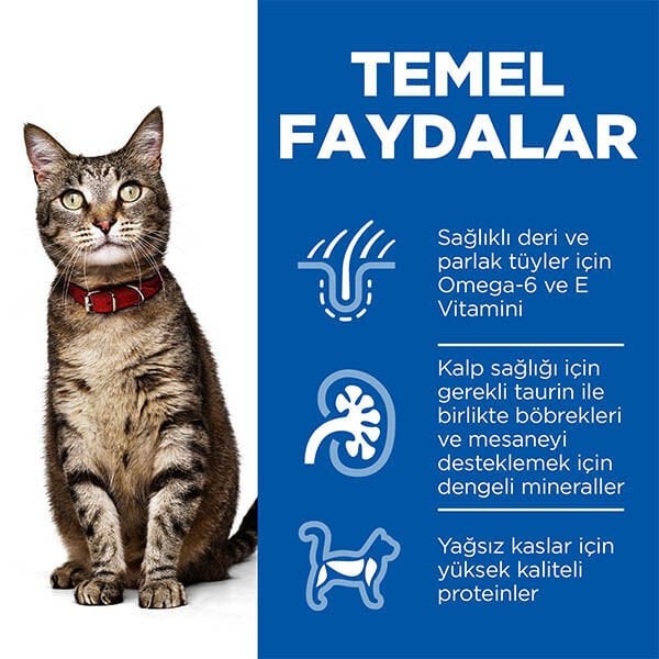 Hill's Science Plan Optimal Care Kuzulu Yetişkin Kedi Maması 8kg + 2kg HEDİYELİ!