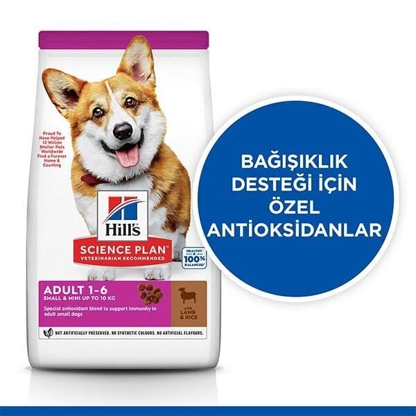 Hill's Science Plan Kuzulu Küçük Irk Yetişkin Köpek Maması 5kg + 1kg HEDİYE!