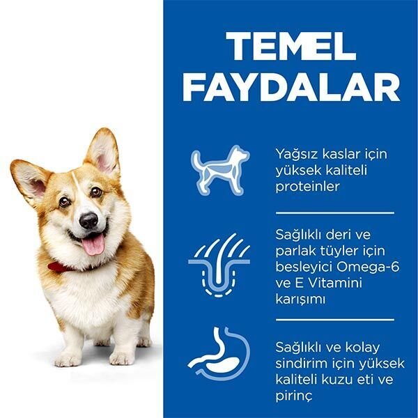 Hill's Science Plan Kuzulu Küçük Irk Yetişkin Köpek Maması 5kg + 1kg HEDİYE!