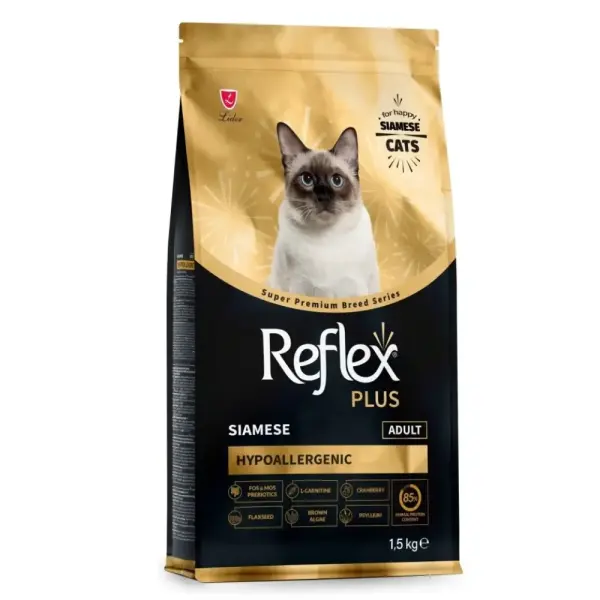 Reflex Plus Hipoalerjenik Siamese Yetişkin Kedi Maması 1,5 kg