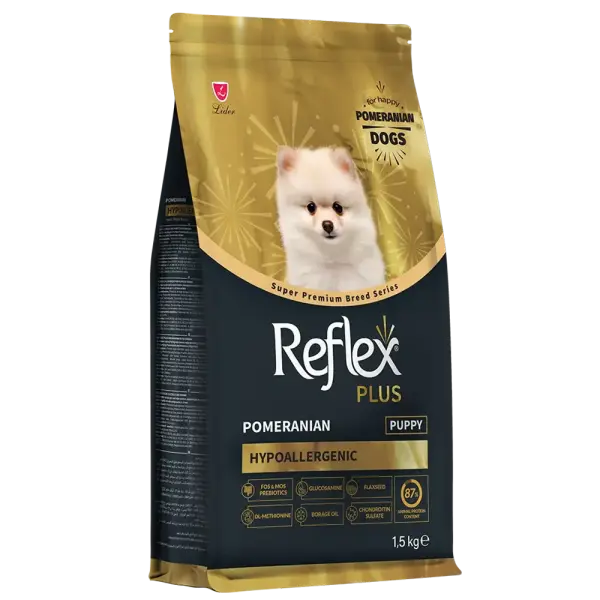 Reflex Plus Hipoalerjenik Pomeranian Yavru Köpek Maması 1,5kg
