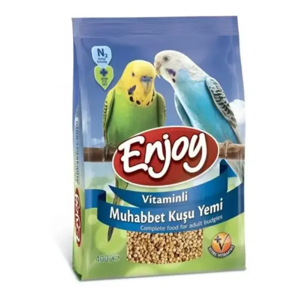 Enjoy Muhabbet Kuşu Yemi Vitaminli (400 GR)