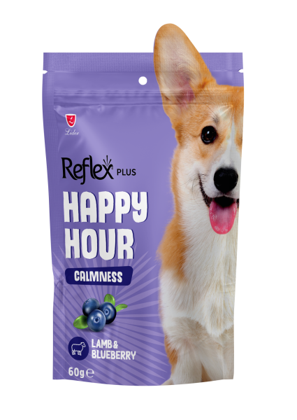 Reflex Plus Happy Hour Sakinleşmeyi Destekleyici Köpek Ödül Maması 60gr