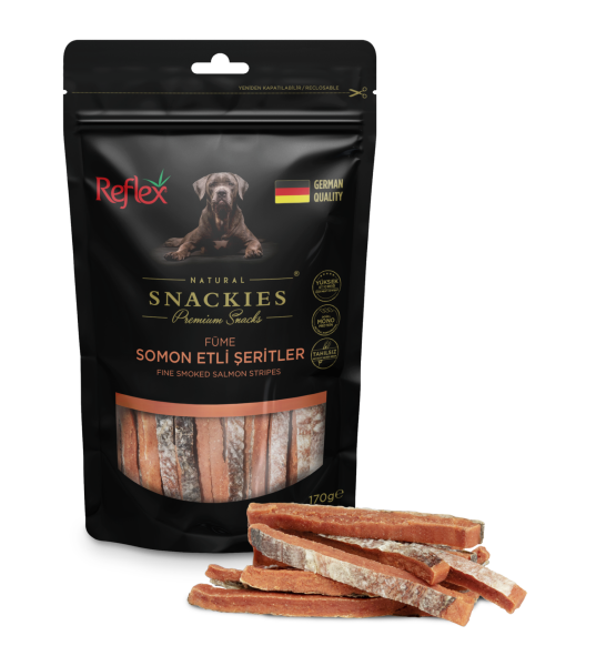 Reflex Snackies Füme Somon Etli Şeritler 170gr