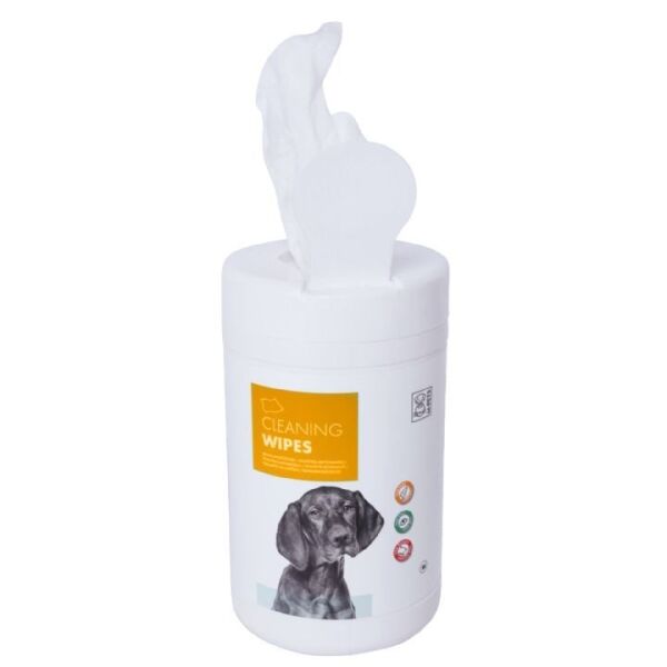 M-PETS GÖZ-KULAK-BURUN TEMİZLEME MENDİLİ KÖPEK 80Lİ
