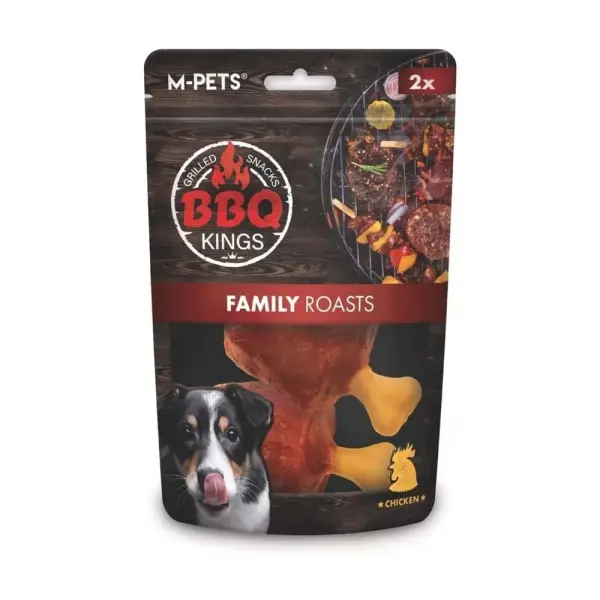 M-Pets BBQ Kings Family Roasts Tavuklu Köpek Ödül Maması 105 gr