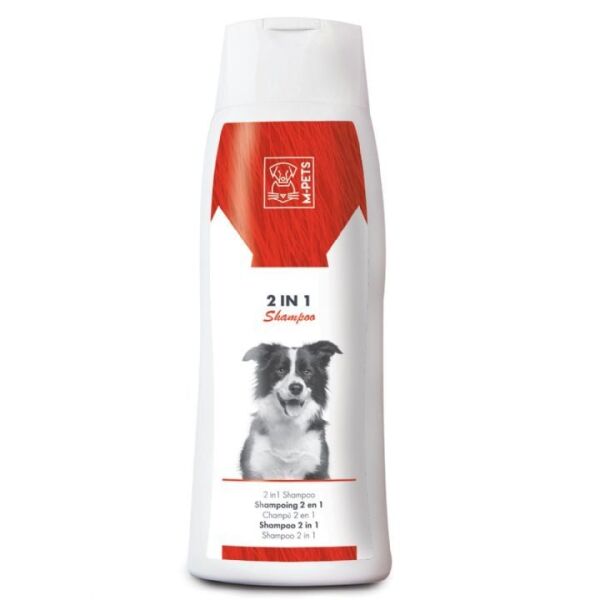 M-PETS KÖPEK ŞAMPUAN 2İN1 ŞAMPUAN-BAKIM KREMİ 250ML