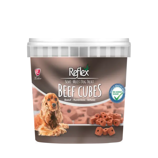 REFLX SEMİ MOİST KÖPEK ÖDÜL BİFTEK KÜP 500GR