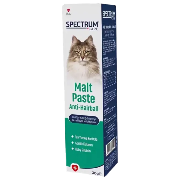 Spectrum Tüy Yumağı Önlemeyi Destekleyen Kedi Malt Macunu 30gr
