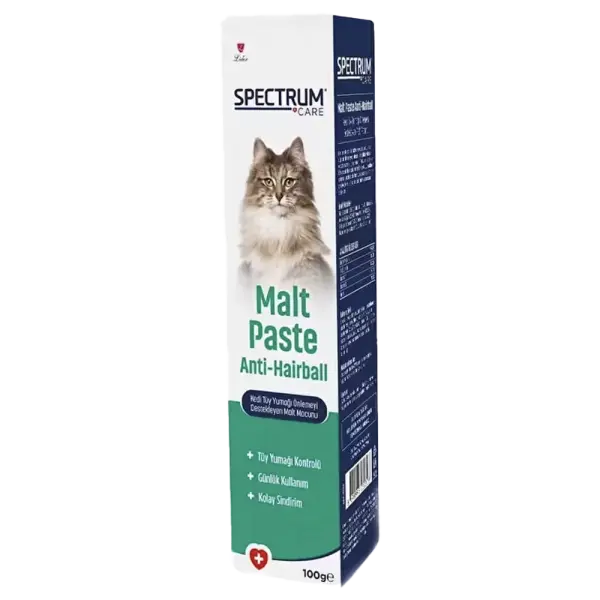 Spectrum Tüy Yumağı Önlemeyi Destekleyen Kedi Malt Macunu 100gr